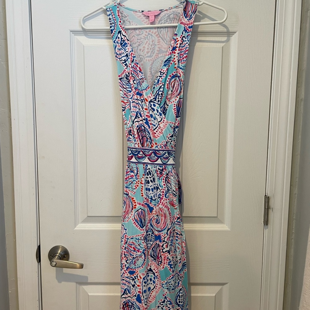 Lily Pulitzer Sea She’ll Wrap Dress - Size Small.